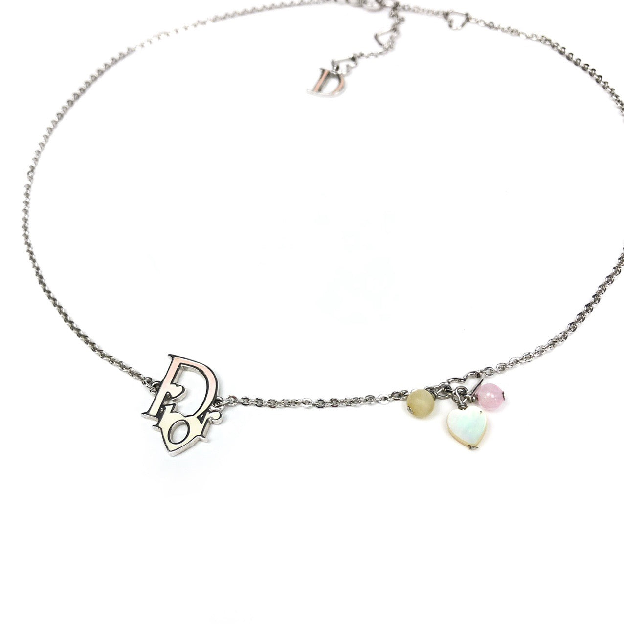 CHRISTIAN DIOR MONOGRAM NECKLACE