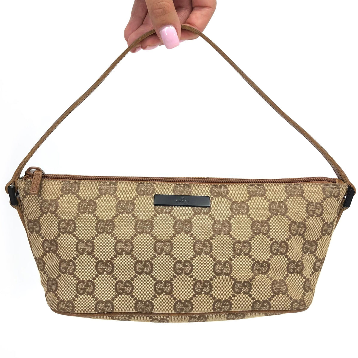 GUCCI MONOGRAM SHOULDER BAG