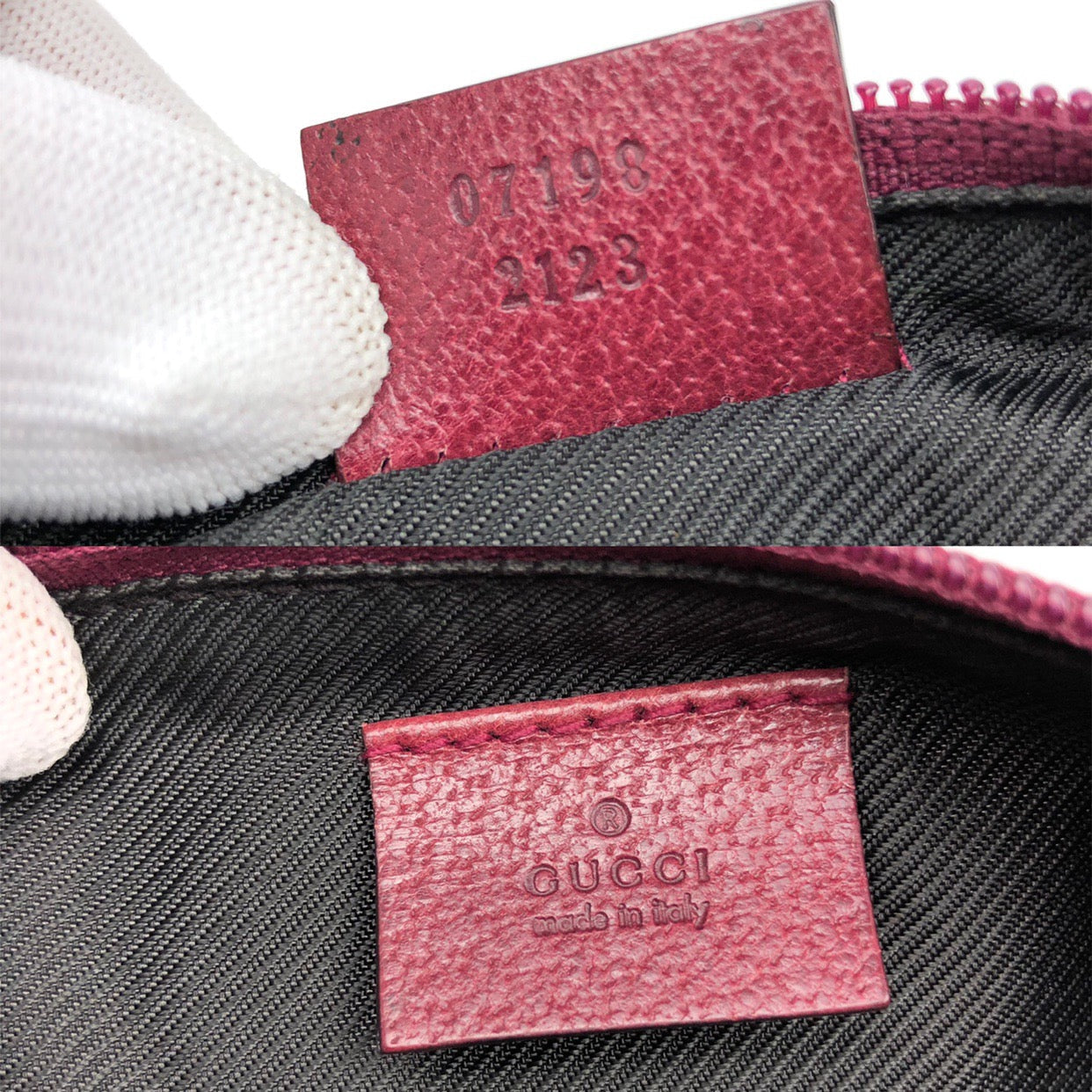 GUCCI MONOGRAM HANDBAG