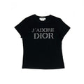 CHRISTIAN DIOR DIAMANTÉ SPELL-OUT T-SHIRT