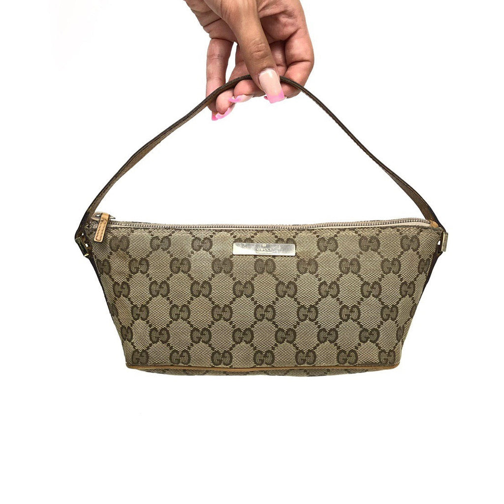 GUCCI MONOGRAM SHOULDER BAG