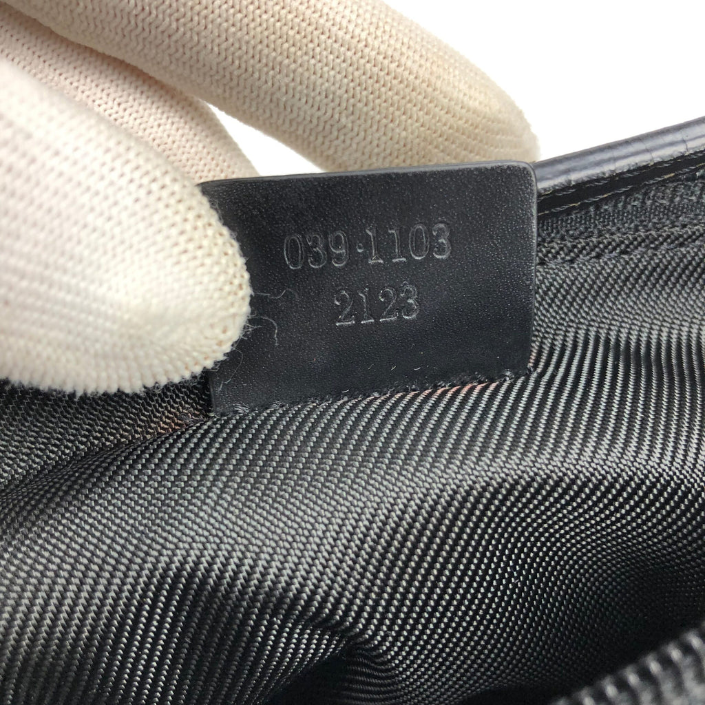 GUCCI MONOGRAM SHOULDER BAG