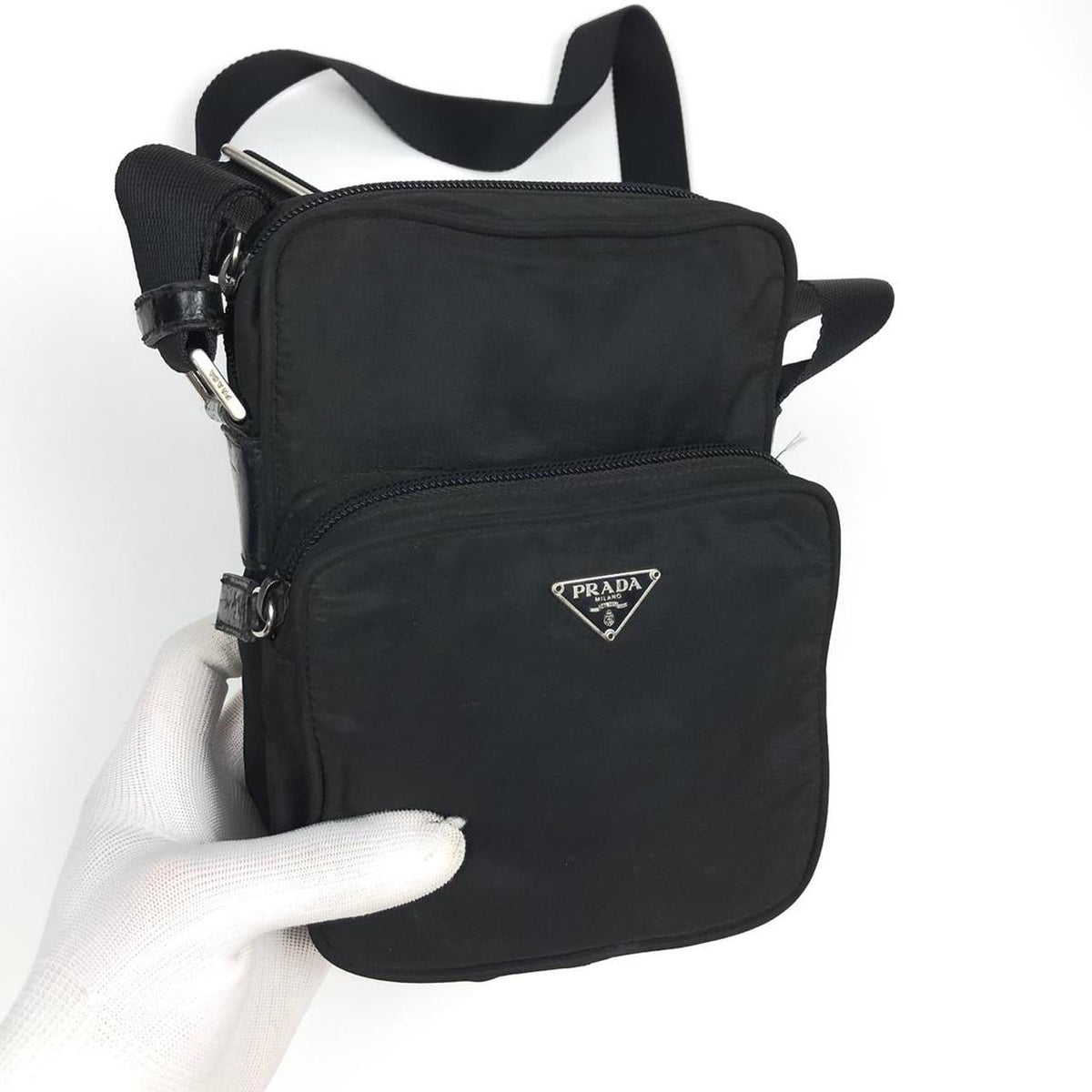PRADA NYLON CROSSBODY BAG