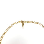 CHRISTIAN DIOR JEWELLED HEART NECKLACE