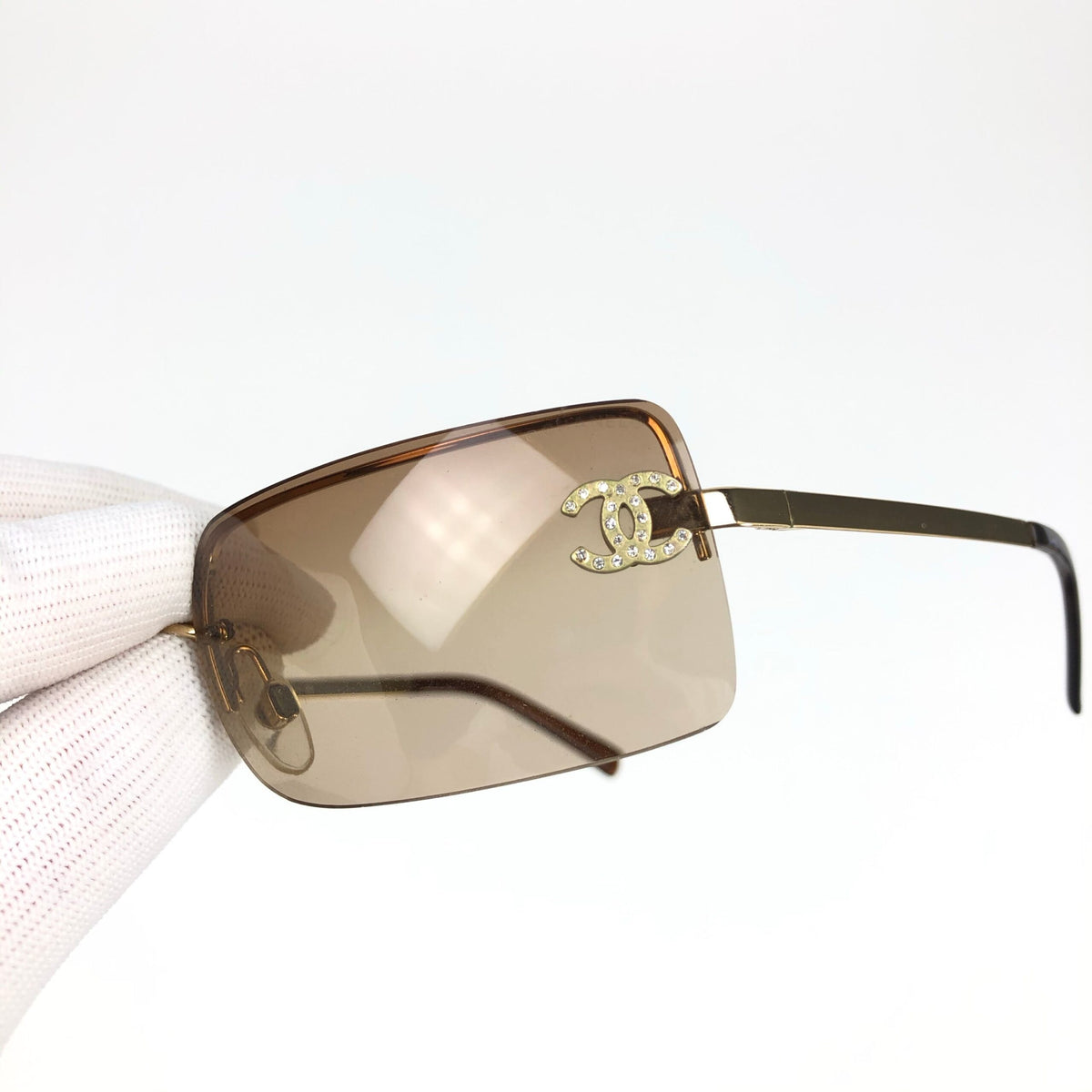 CHANEL RIMLESS SUNGLASSES