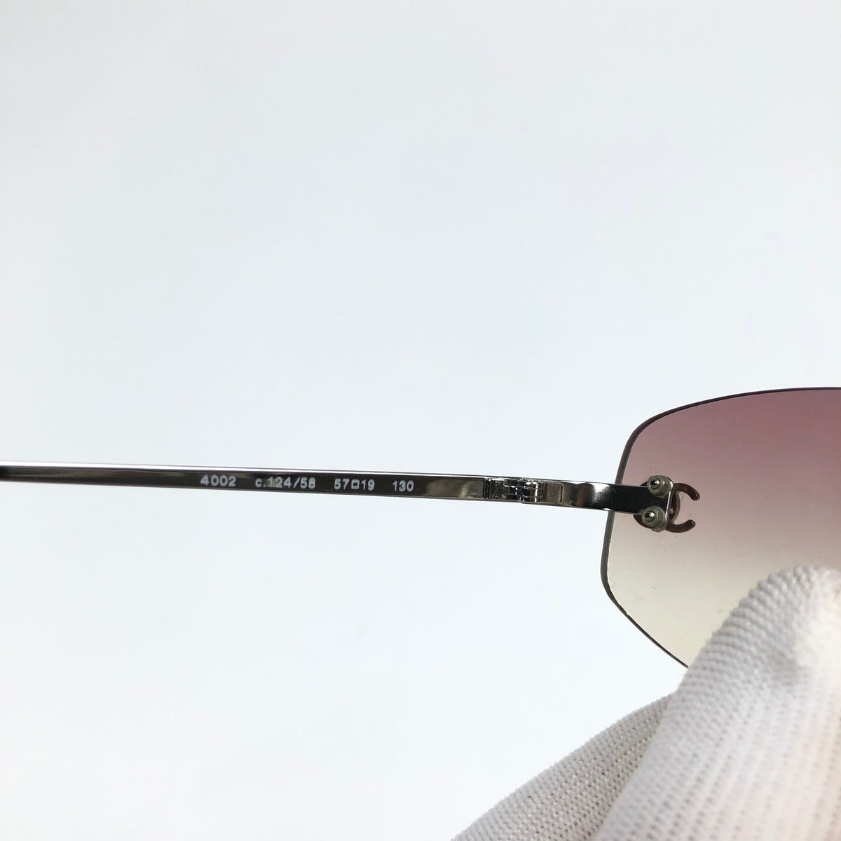 CHANEL RIMLESS SUNGLASSES