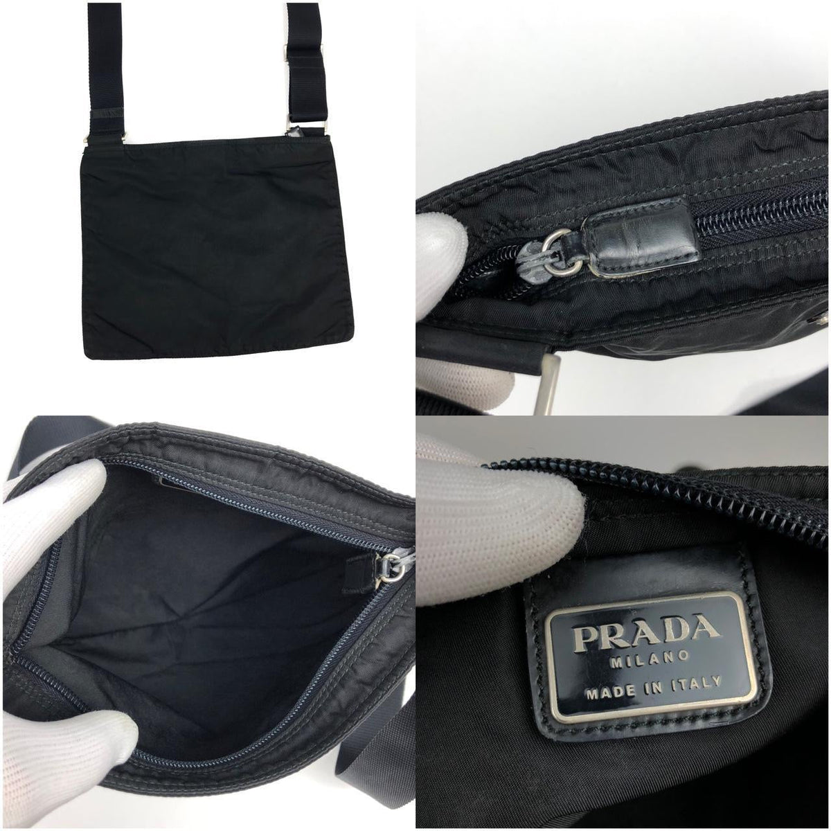 PRADA NYLON CROSSBODY BAG