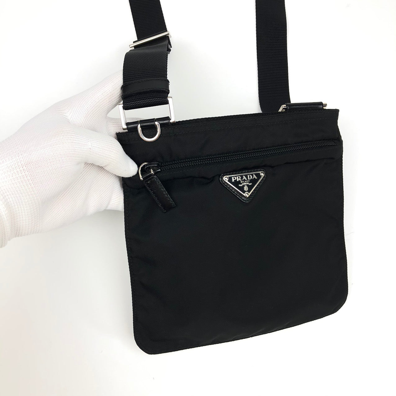 PRADA NYLON CROSSBODY BAG