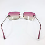 CHANEL RIMLESS SUNGLASSES