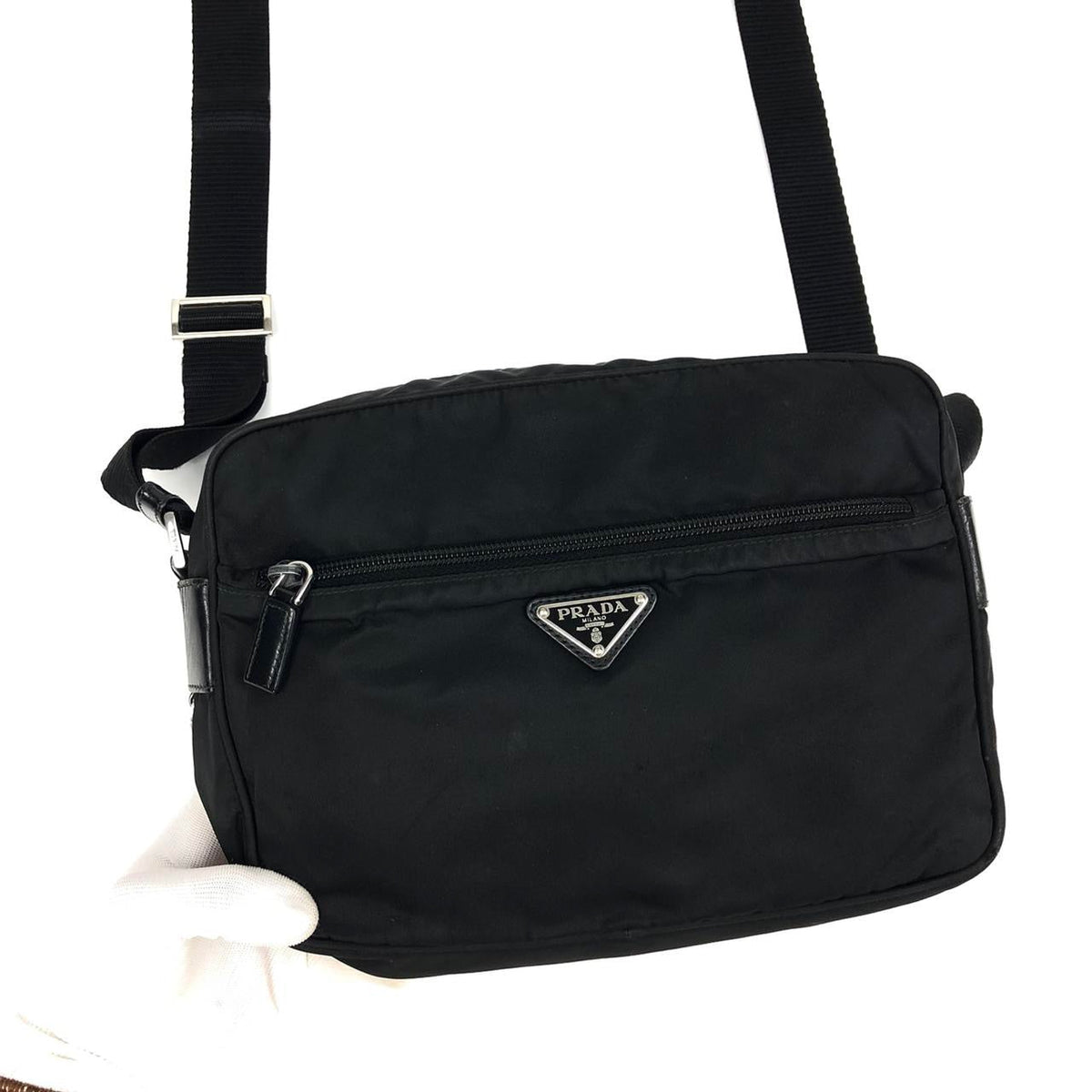 PRADA NYLON CROSSBODY BAG