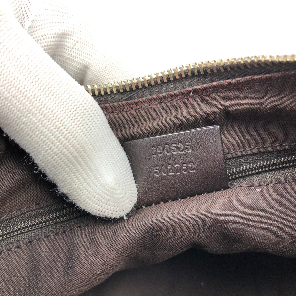 GUCCI MONOGRAM SHOULDER BAG