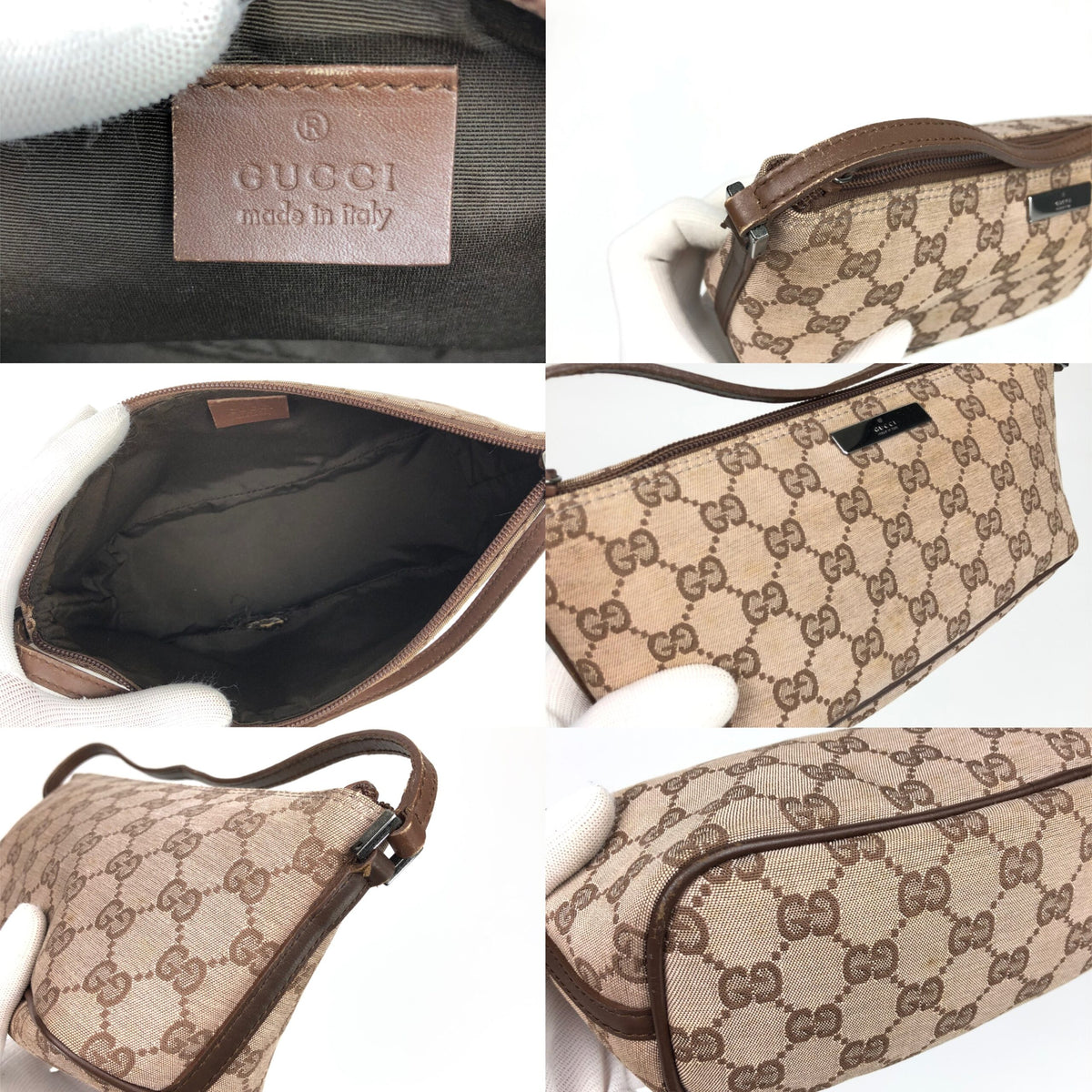 GUCCI MONOGRAM HANDBAG