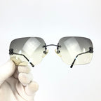 CHANEL RIMLESS SUNGLASSES
