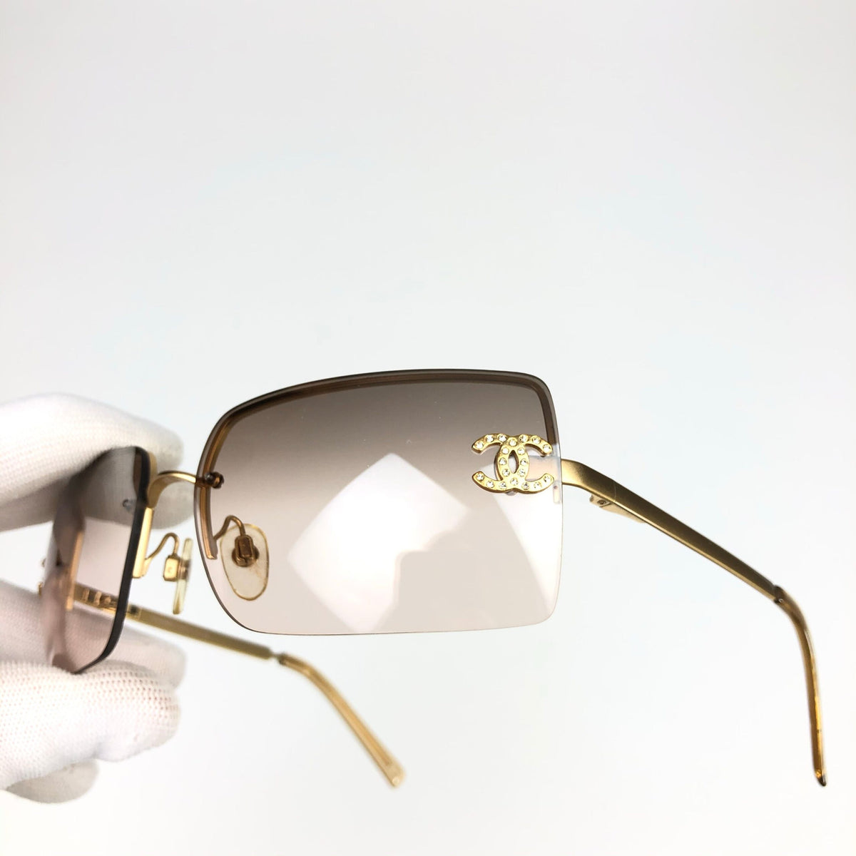 CHANEL RIMLESS SUNGLASSES