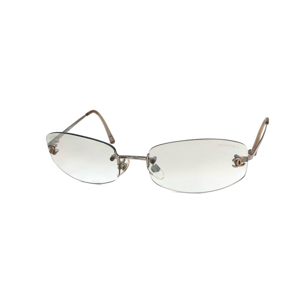 CHANEL RIMLESS SUNGLASSES