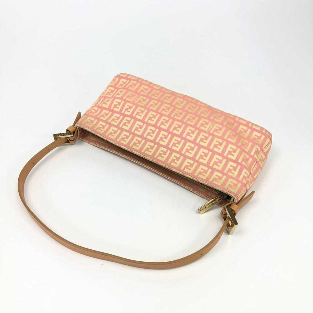 FENDI ZUCCA SHOULDER BAG