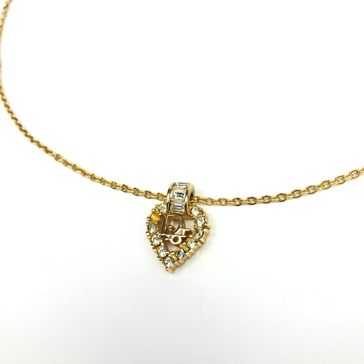 CHRISTIAN DIOR MONOGRAM NECKLACE