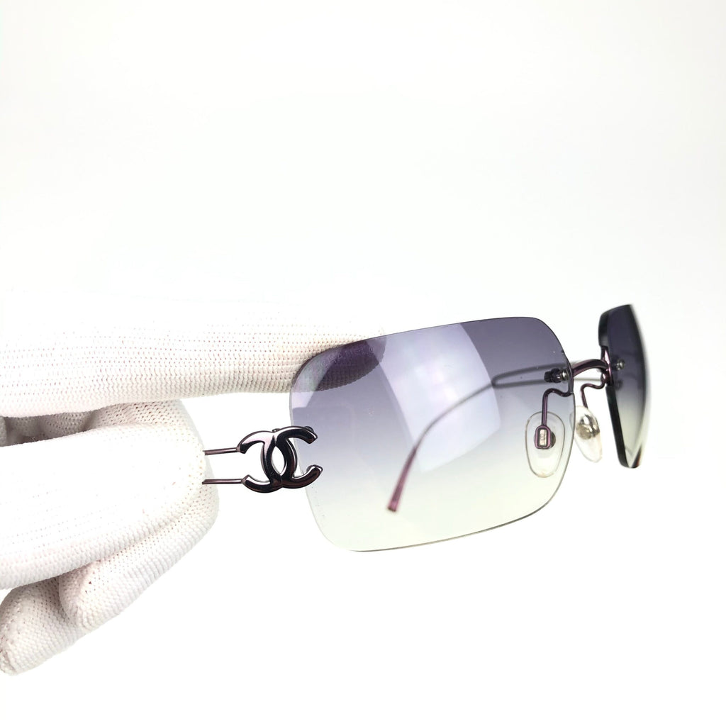 CHANEL RIMLESS SUNGLASSES