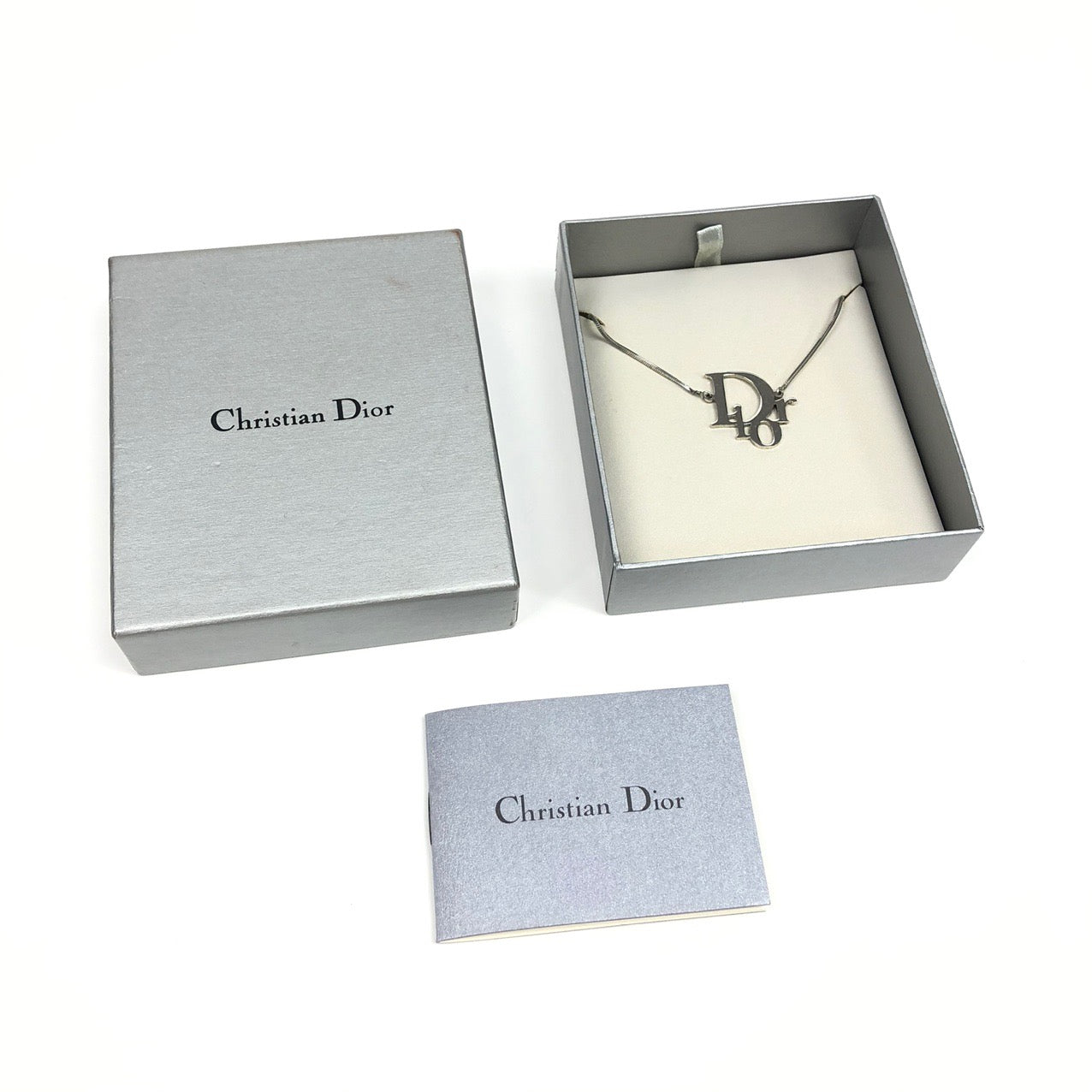 CHRISTIAN DIOR MONOGRAM NECKLACE