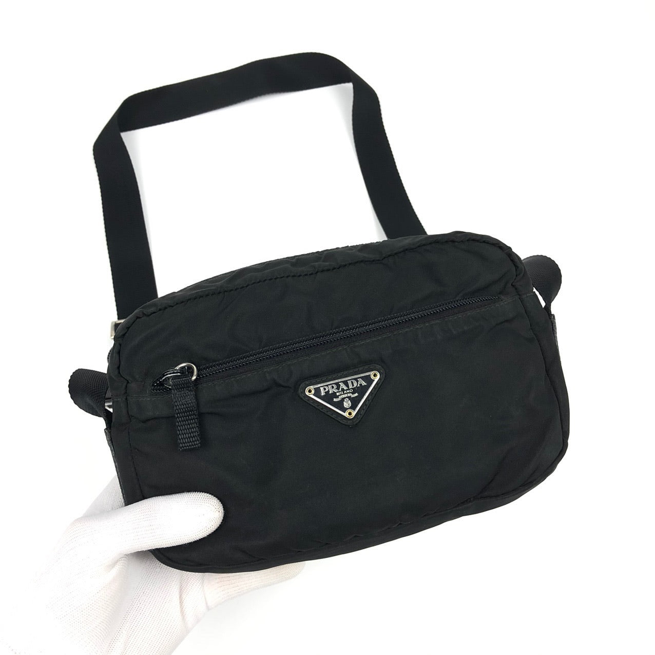 PRADA NYLON CROSSBODY BAG