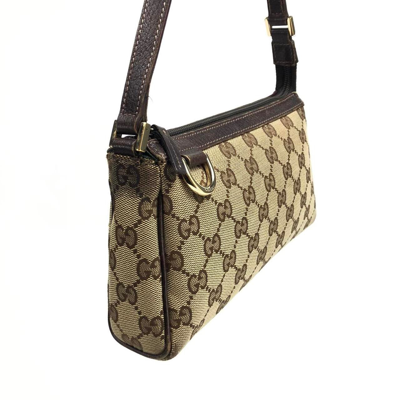 GUCCI MONOGRAM SHOULDER BAG
