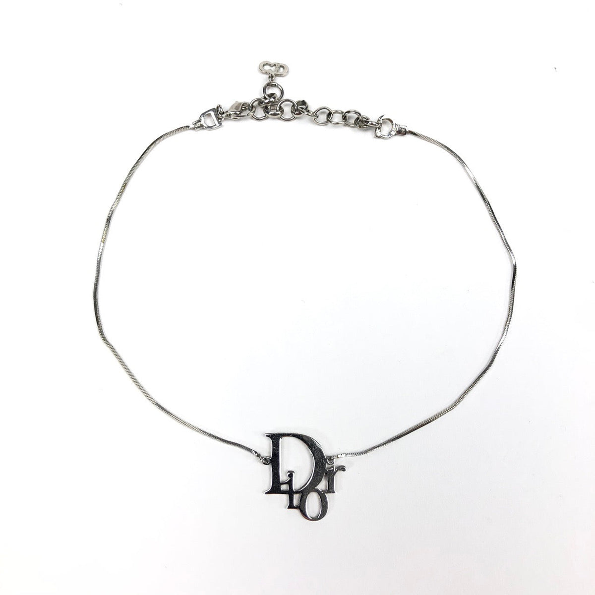 CHRISTIAN DIOR MONOGRAM NECKLACE