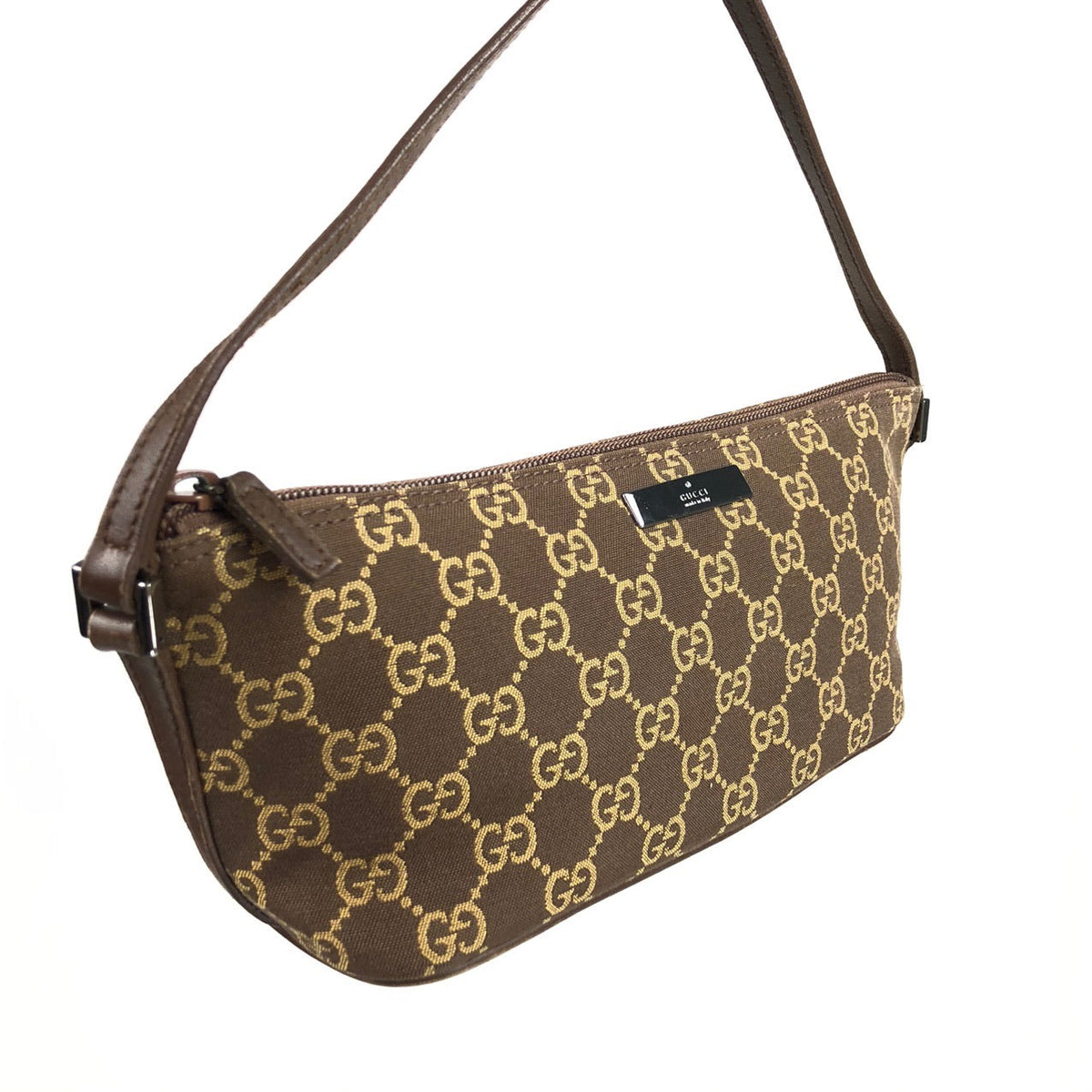 GUCCI MONOGRAM SHOULDER BAG