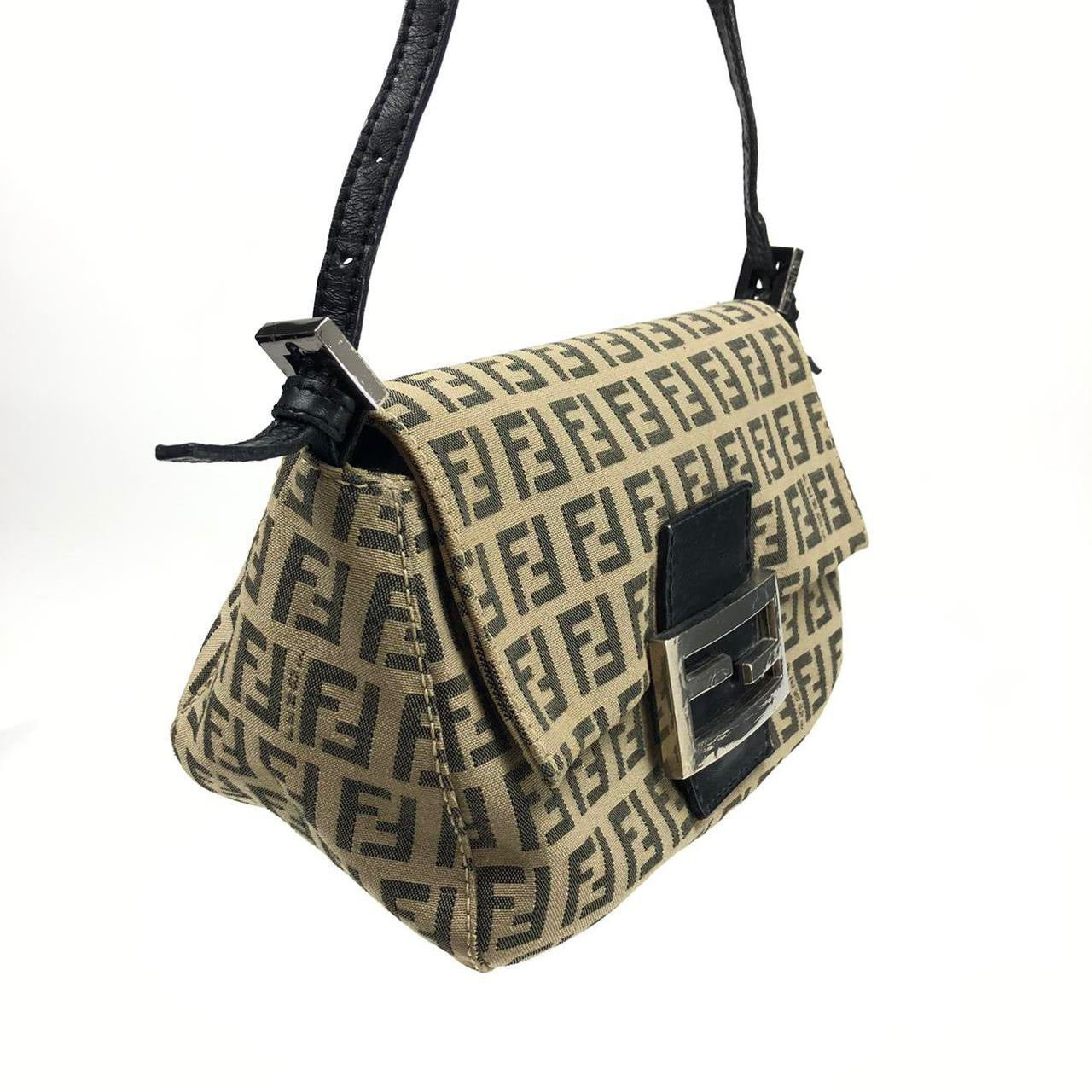 FENDI ZUCCA SHOULDER BAG