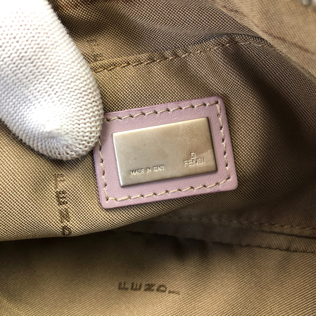 FENDI ZUCCA SHOULDER BAG