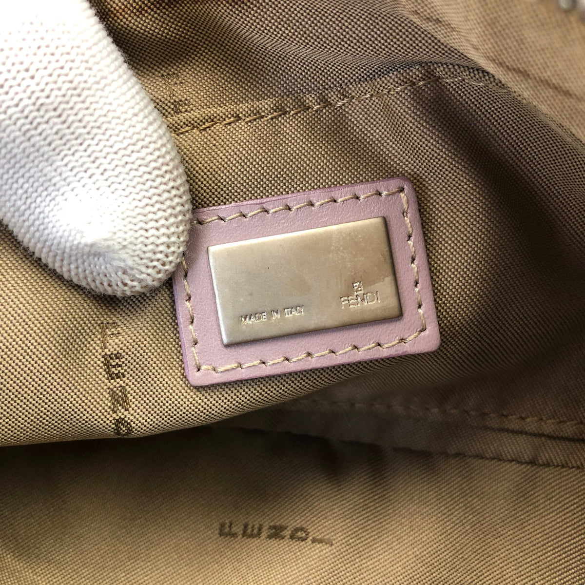 FENDI ZUCCA SHOULDER BAG