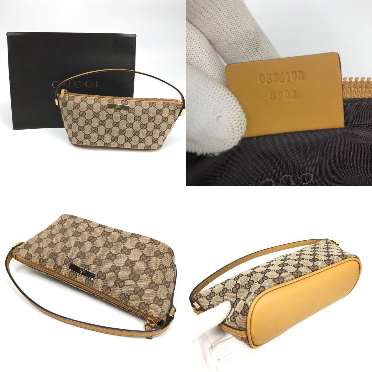 GUCCI MONOGRAM HAND BAG