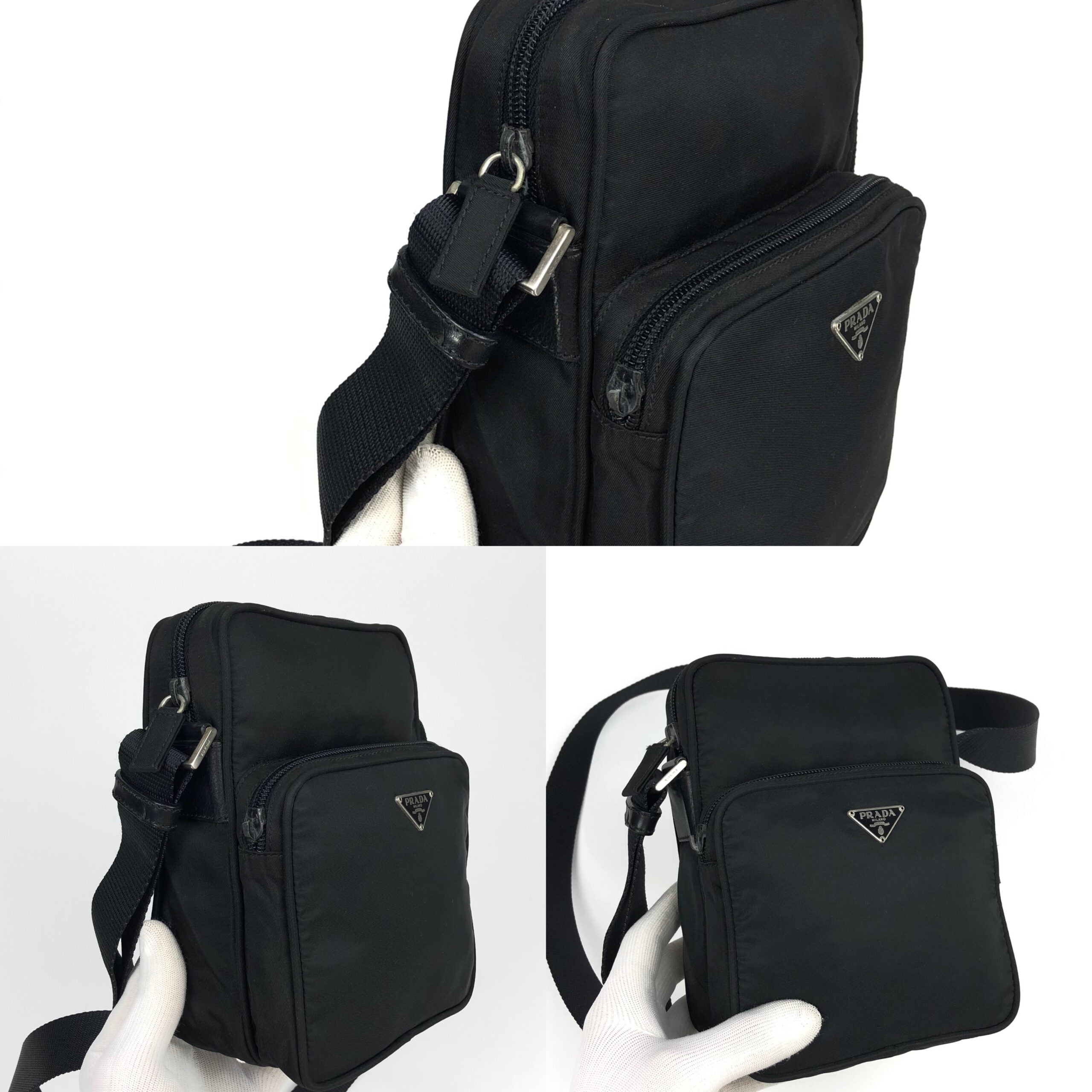 PRADA NYLON CROSSBODY BAG