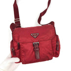 PRADA NYLON BUCKLE CROSSBODY BAG