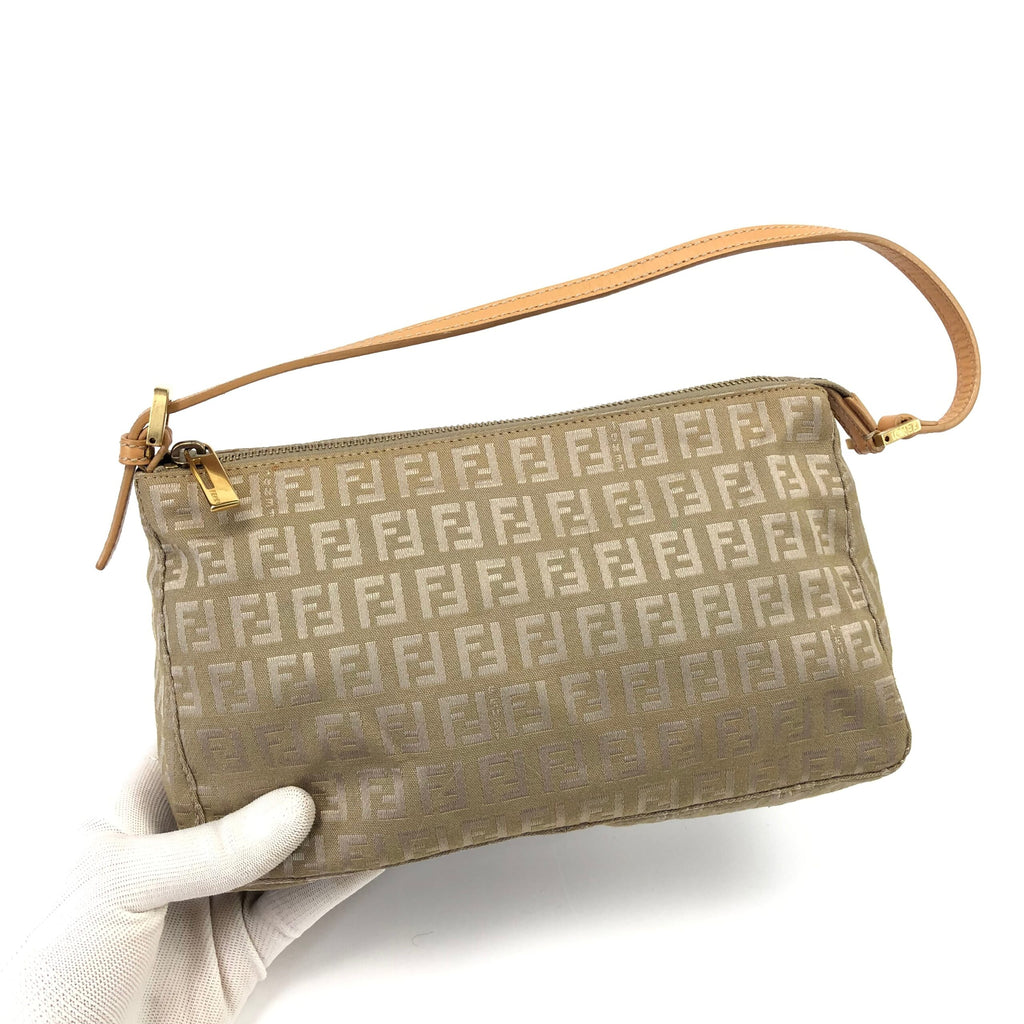FENDI ZUCCA SHOULDER BAG