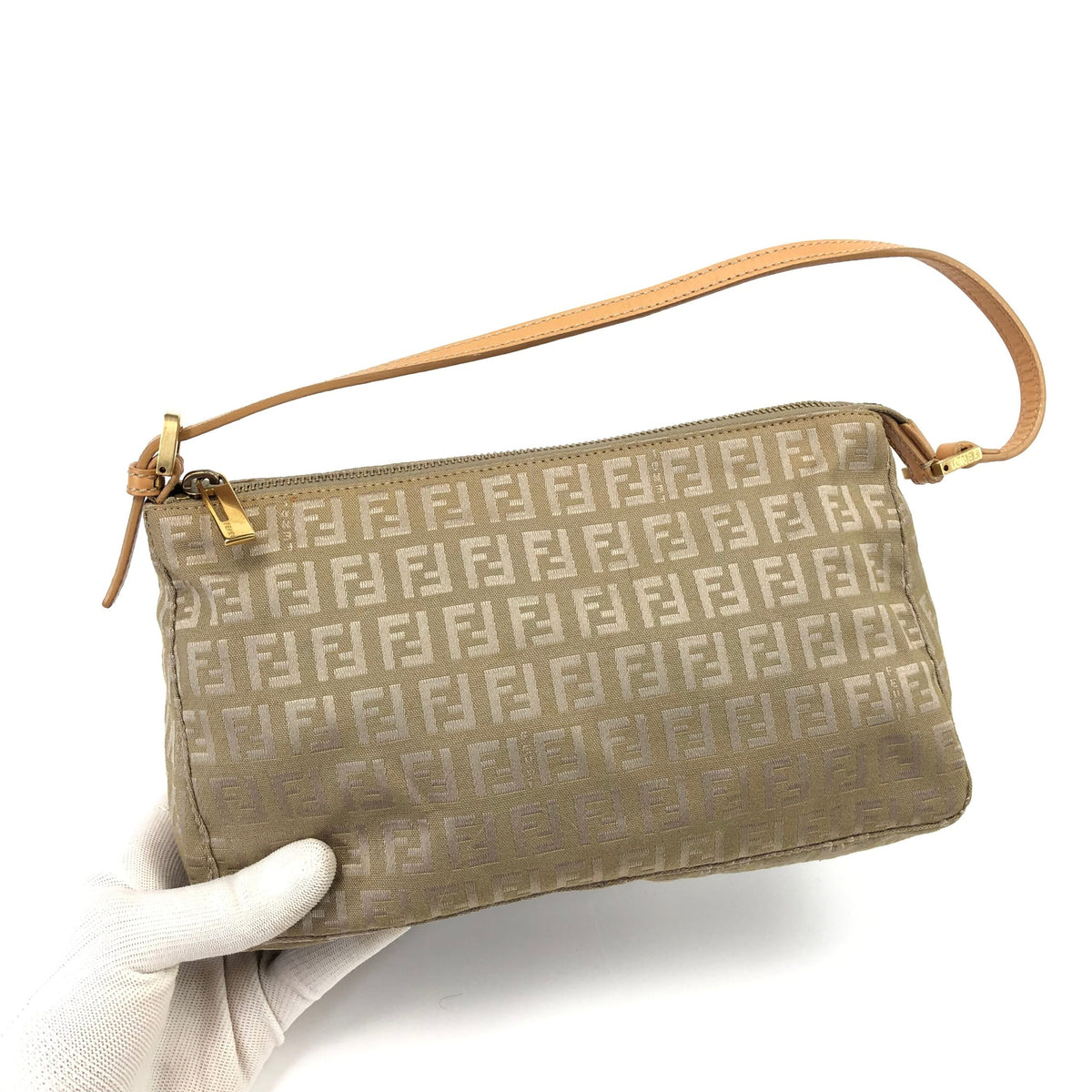 FENDI ZUCCA SHOULDER BAG