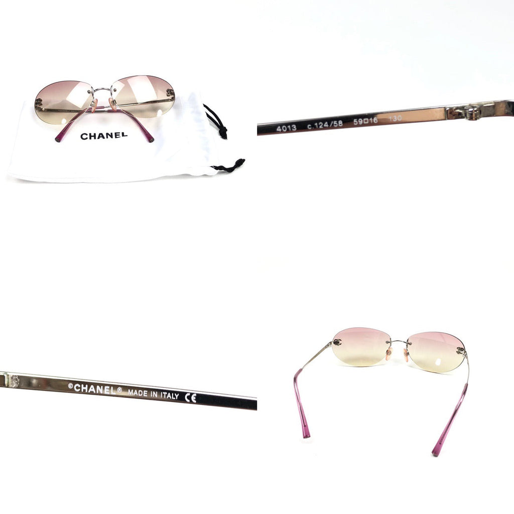 CHANEL RIMLESS SUNGLASSES