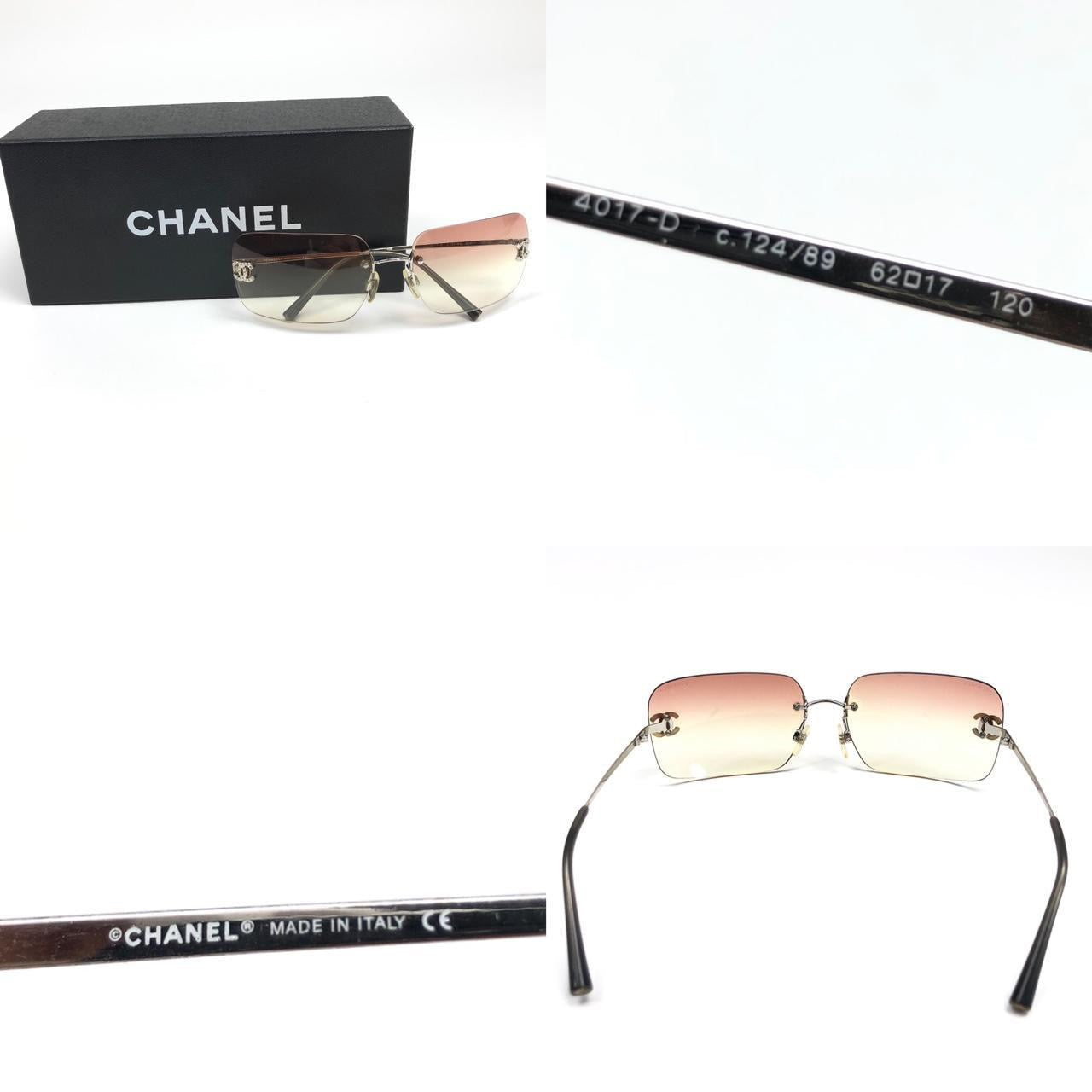CHANEL RIMLESS SUNGLASSES