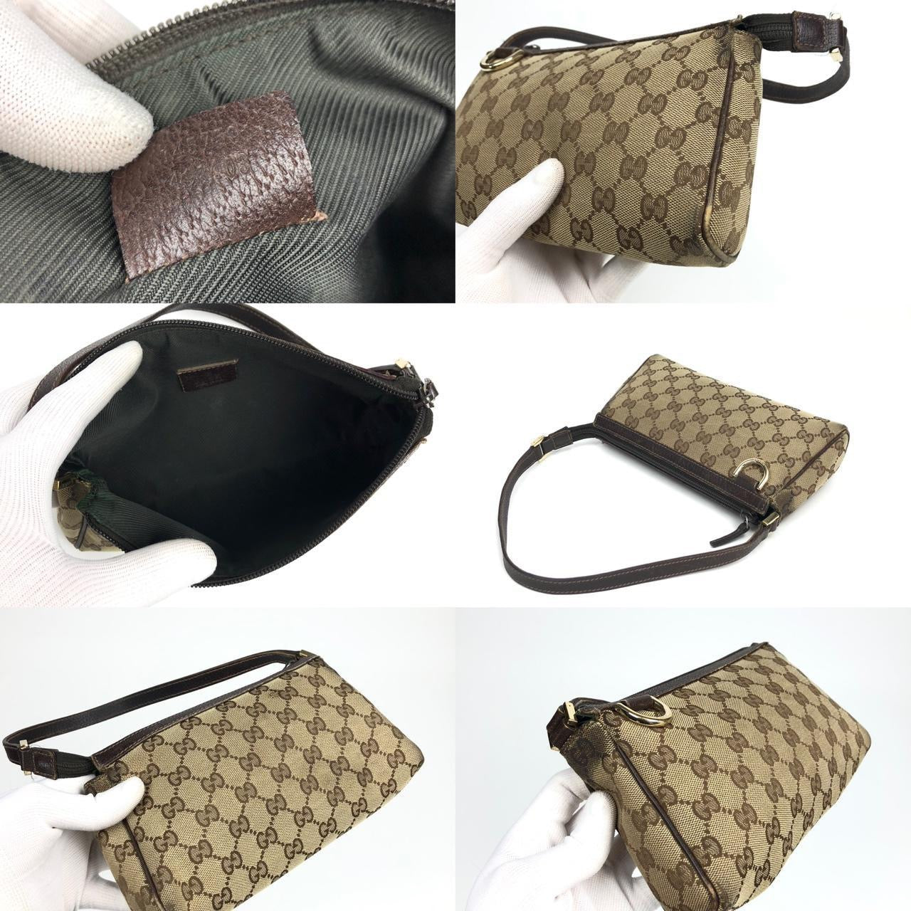 GUCCI MONOGRAM SHOULDER BAG