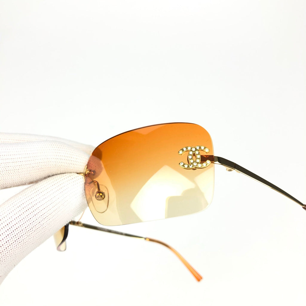 CHANEL RIMLESS SUNGLASSES
