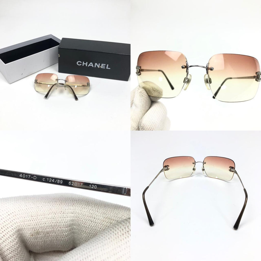 CHANEL RIMLESS SUNGLASSES