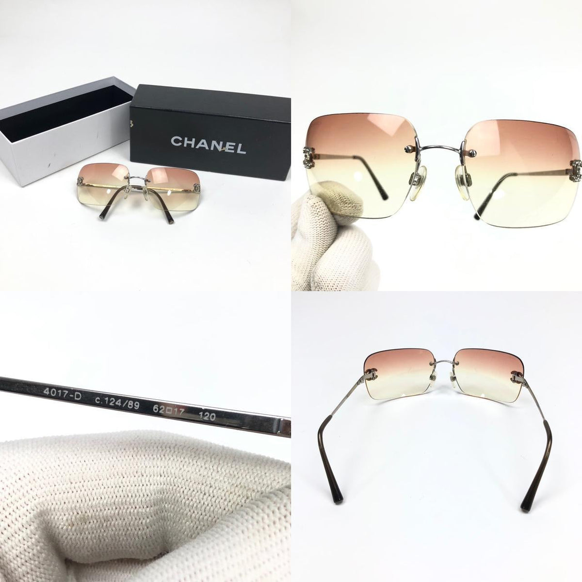 CHANEL RIMLESS SUNGLASSES