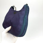 PRADA TWO-TONE SHOULDER BAG