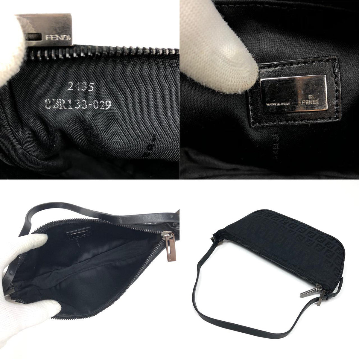 FENDI ZUCCA SHOULDER BAG
