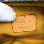 LOUIS VUITTON PLEATY PM BLUE DENIM SHOULDER BAG