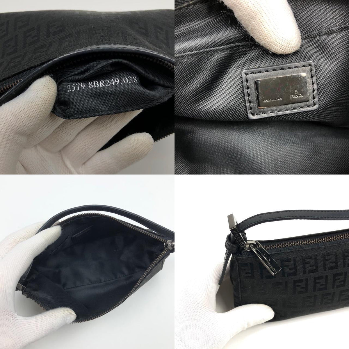 FENDI ZUCCA SHOULDER BAG