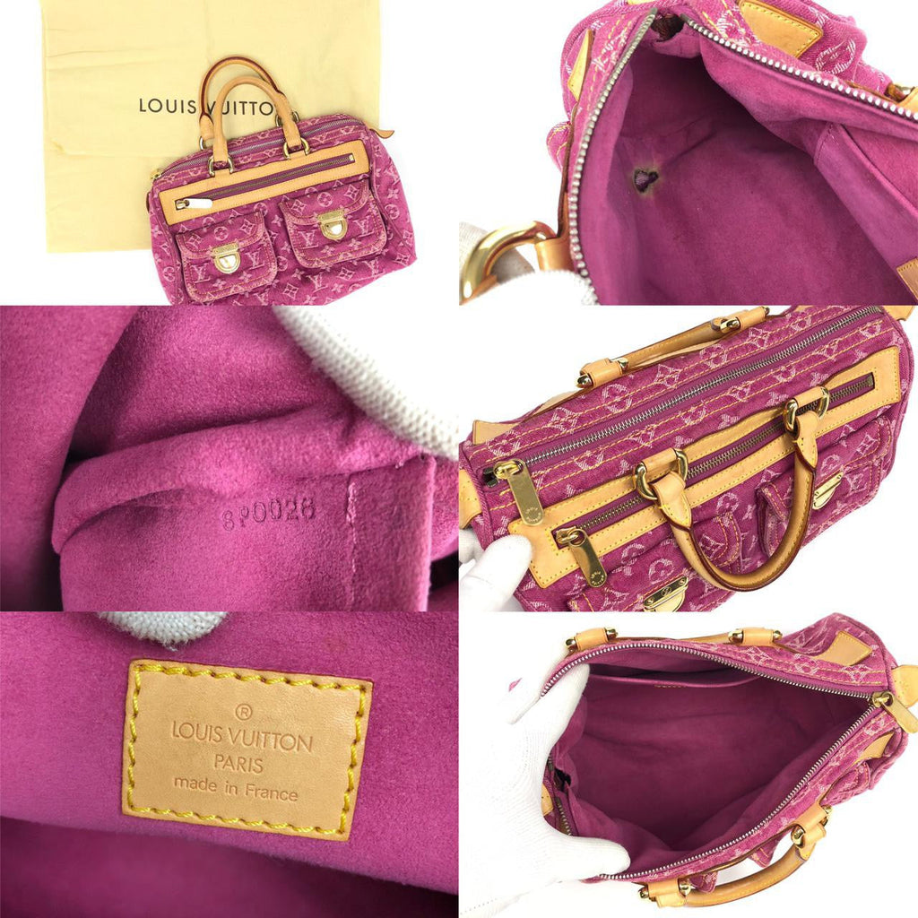 LOUIS VUITTON DENIM HANDBAG