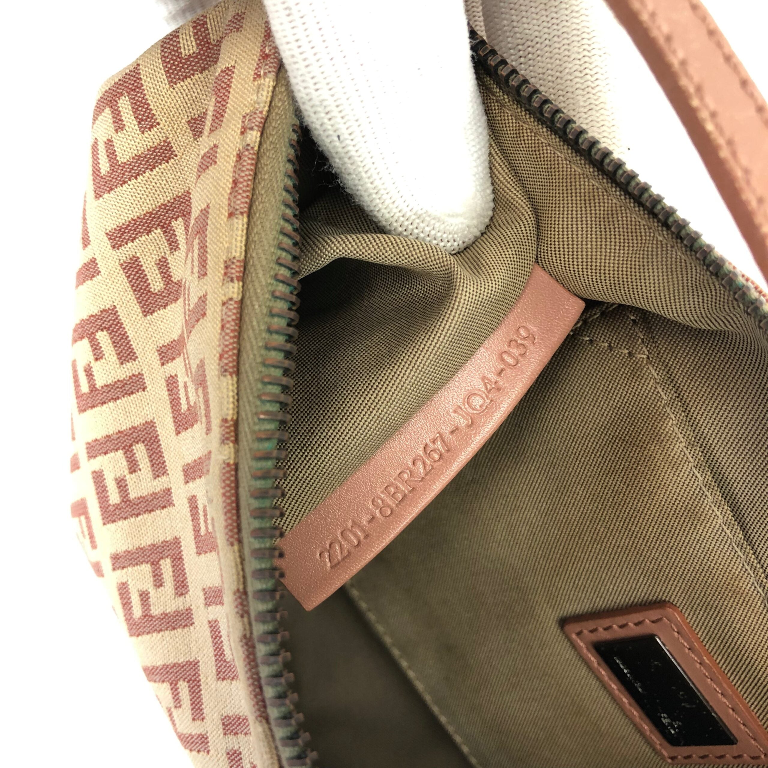 FENDI ZUCCA SHOULDER BAG