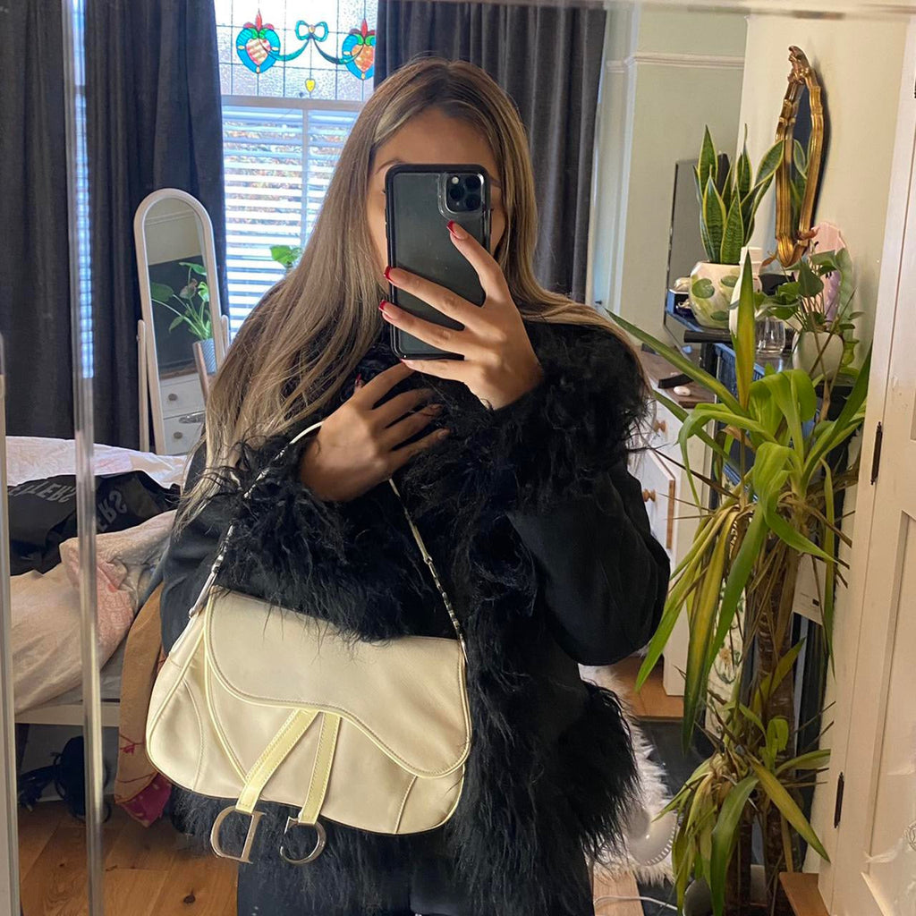 CHRISTIAN DIOR DOUBLE SADDLE BAG
