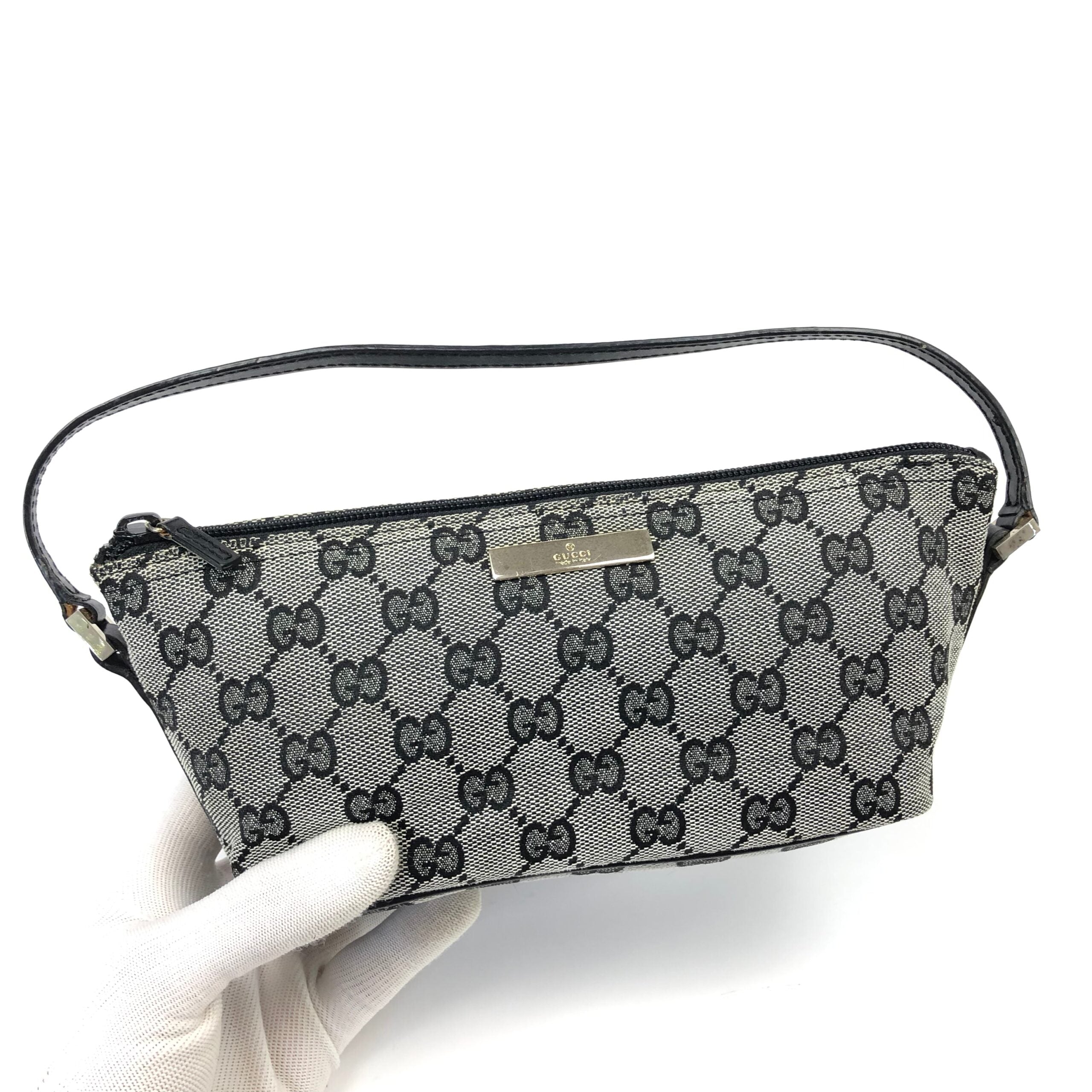 GUCCI MONOGRAM SHOULDER BAG
