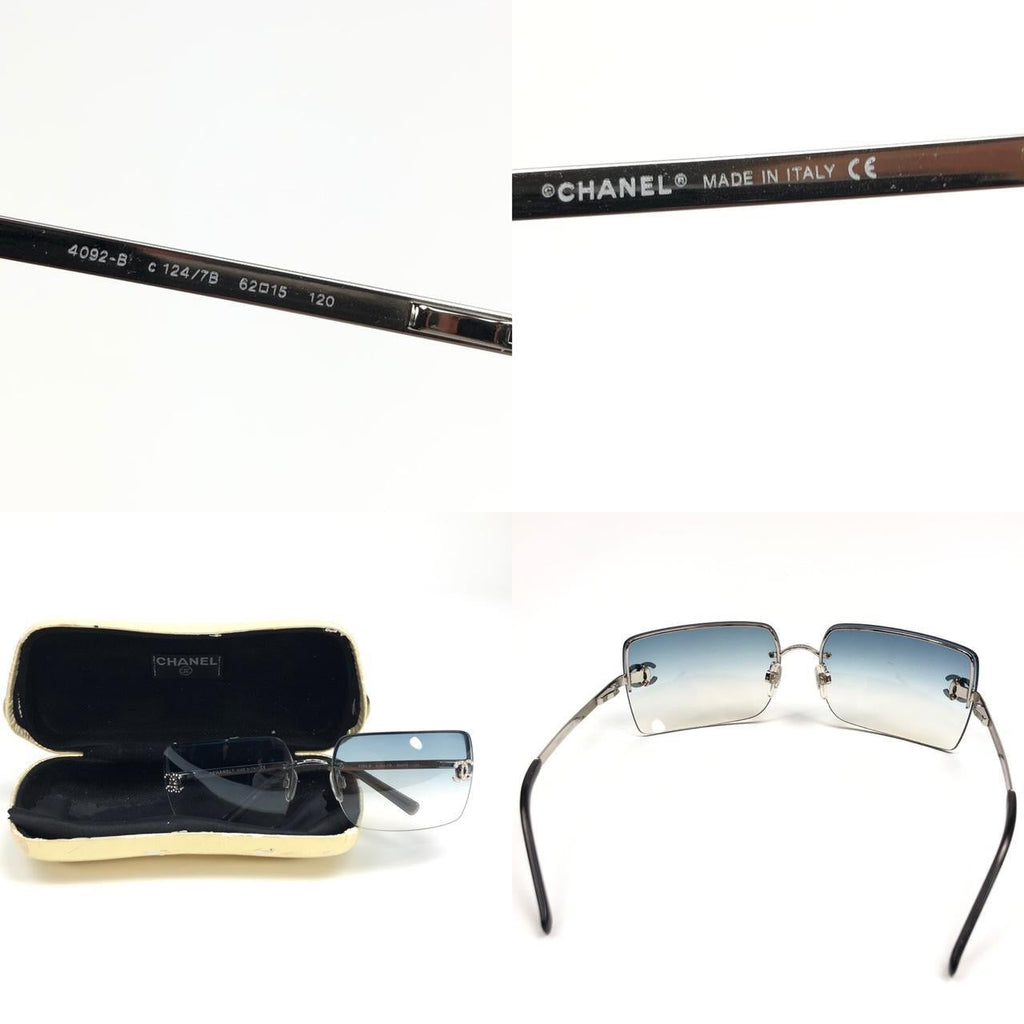 CHANEL RIMLESS SUNGLASSES